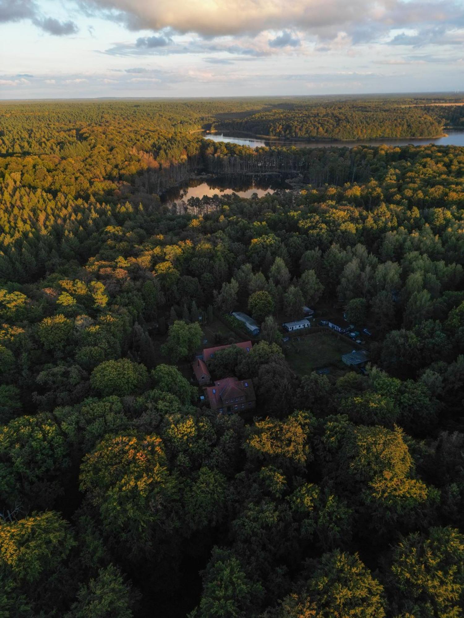 Wald- Und Seeidyll Im Historischen Forsthaus Neuruppin Zewnętrze zdjęcie